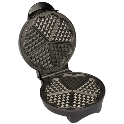 CucinaPro Electric Nonstick Heart Waffle Maker - Makes 5