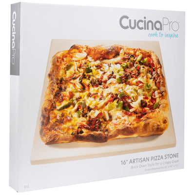 CucinaPro 16" Rectangular Pizza Stone