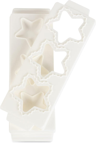 CucinaPro 2" Star Shaped Ravioli Molds (2 Pack) - Makes 3