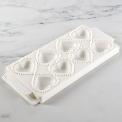 CucinaPro Mini 2" Heart Shaped Ravioli Molds - Makes 8