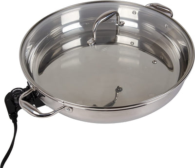 CucinaPro 16" Round Electric Skillet