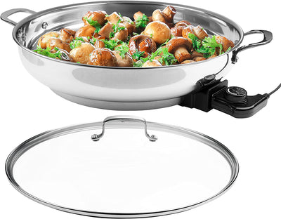 CucinaPro 16" Round Electric Skillet