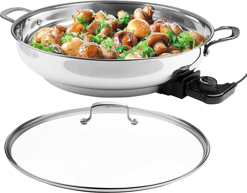 CucinaPro 16" Round Electric Skillet