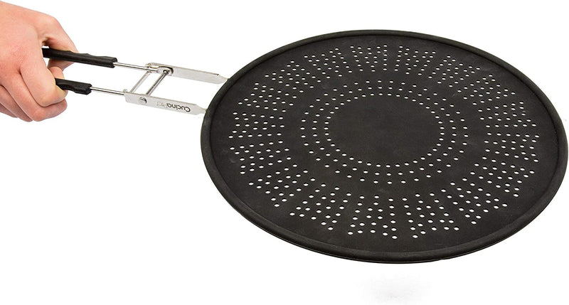 CucinaPro 11.5" Silicone Splatter Shield & Strainer