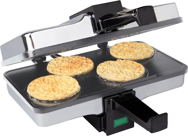 CucinaPro Piccolo Electric Mini Pizelle Baker - Makes 4