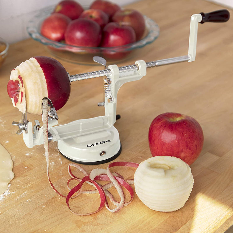 CucinaPro Apple Peeler & Corer - White