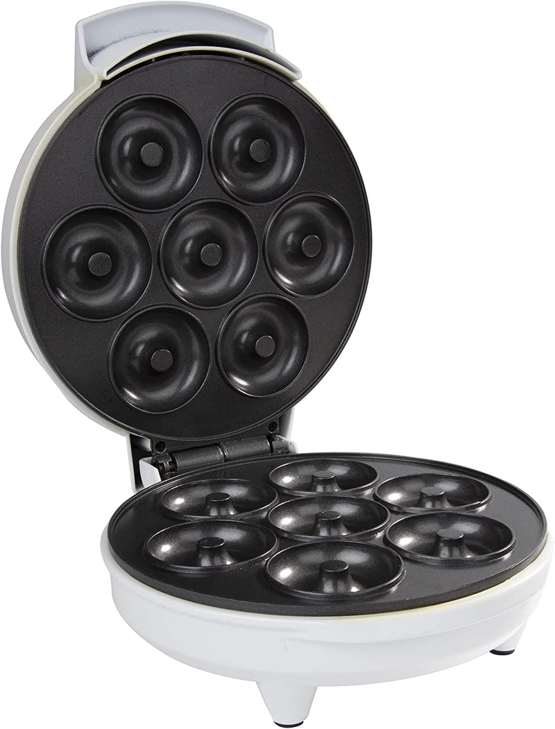 CucinaPro Electric Nonstick Mini Donut Maker - Makes 7 at Once