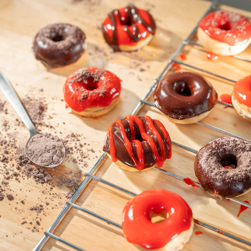 Courant Mini Donut Maker Machine, Makes 7 Doughnuts - Black : Target