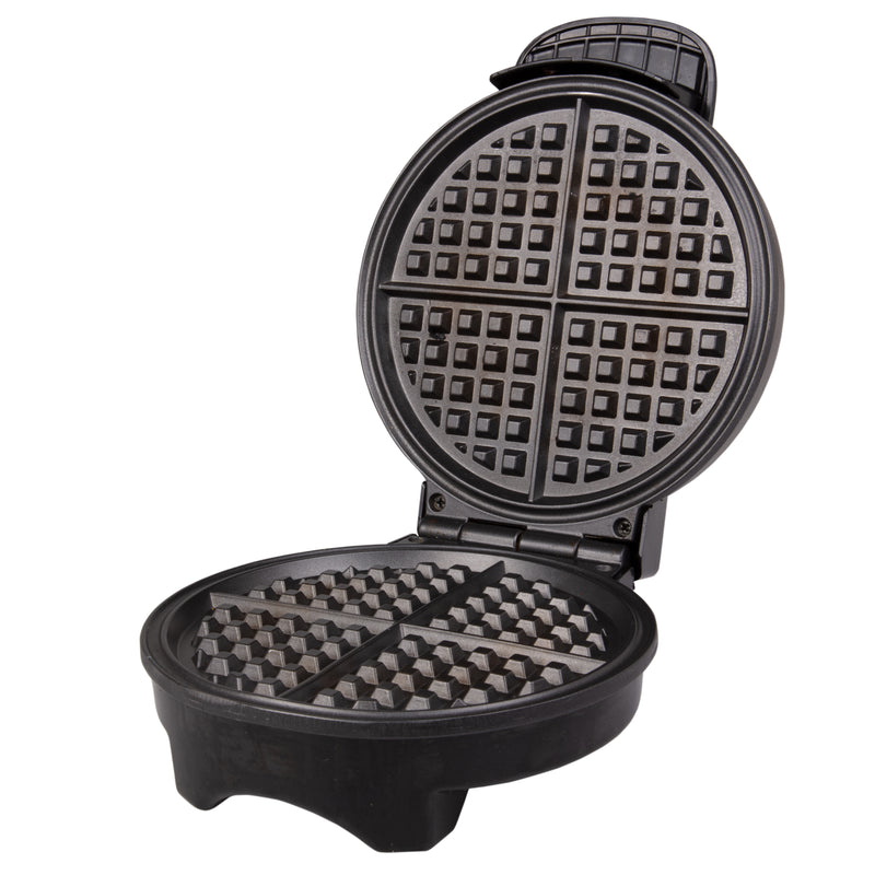Aoruru Mini Waffle Maker Electric waffle iron Nonstick Chaffle Black