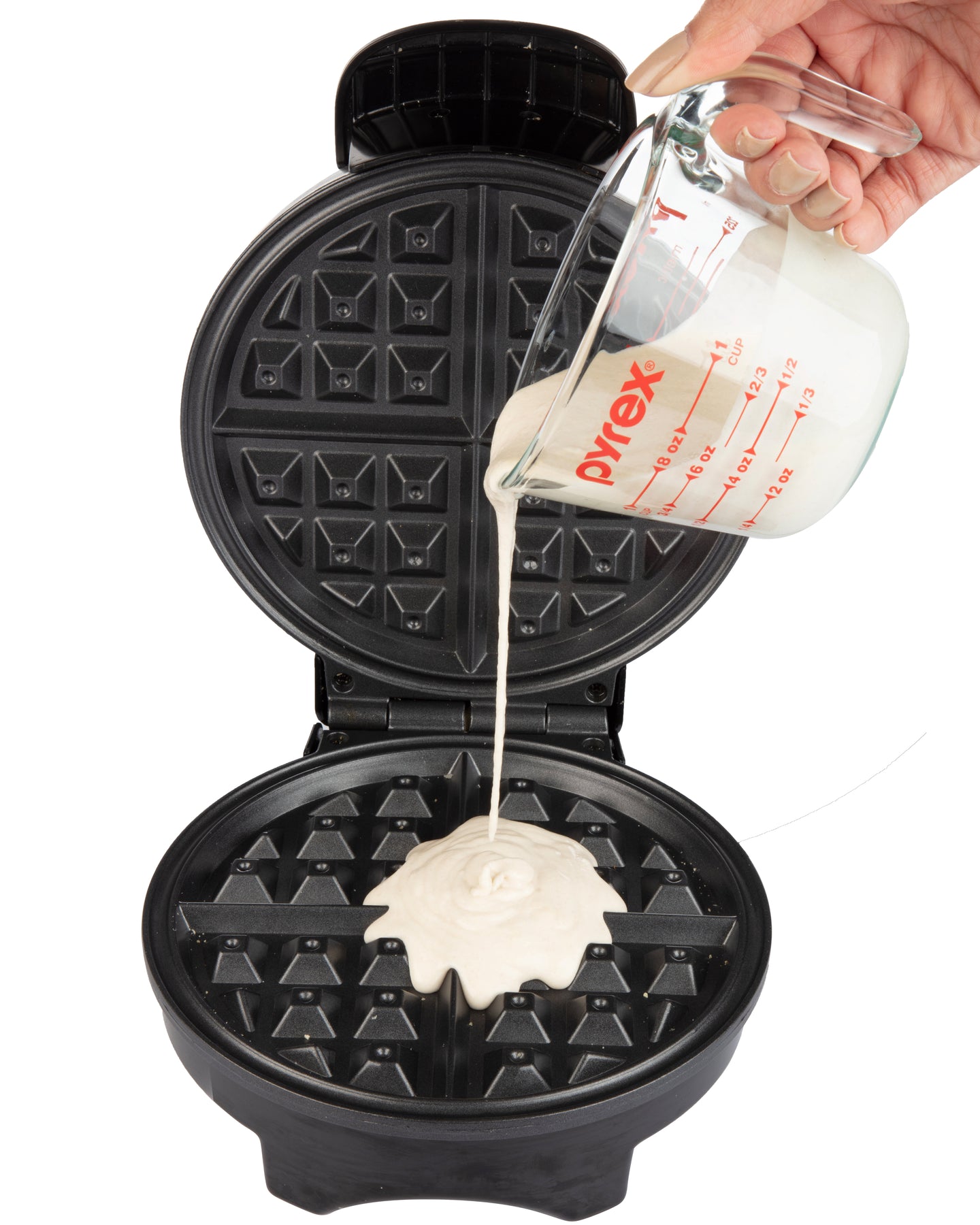 CucinaPro Electric Nonstick 4 Square Belgian Waffle Maker