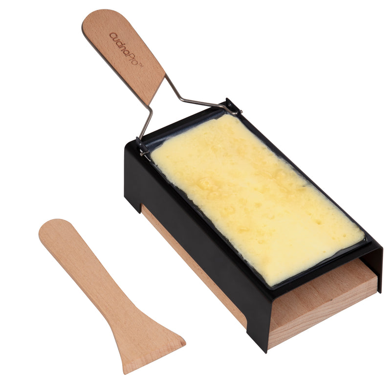 CucinaPro Cheese Raclette w Foldable Handle & 3 Tea Lights
