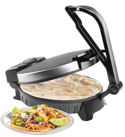 Electric Skillet By Cucina Pro - 18/10 Stainless Steel with